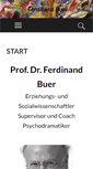 Mobile Screenshot of ferdinandbuer.de